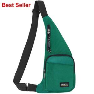 Waterproof Oxford Cloth Slim Sling Bag Crossbody Chest Bag
